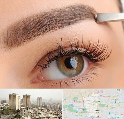 کاشت ابرو اقساطی در منطقه 5 تهران 