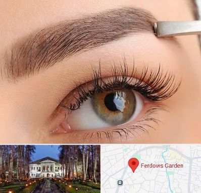 کاشت ابرو اقساطی در باغ فردوس