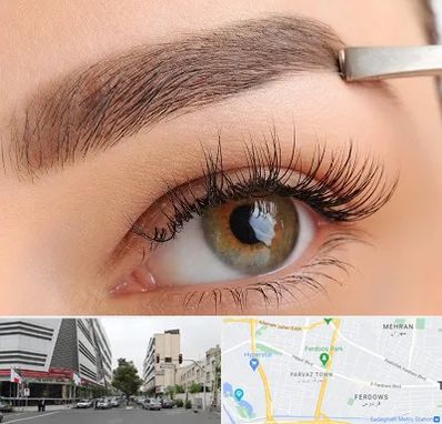 کاشت ابرو اقساطی در بلوار فردوس 