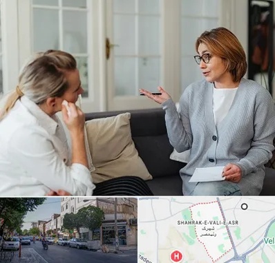 روانشناس وسواس در شهرک ولیعصر