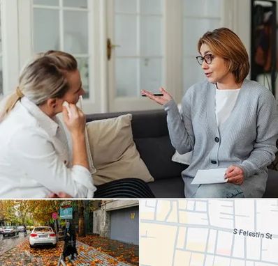 روانشناس وسواس در خیابان فلسطین