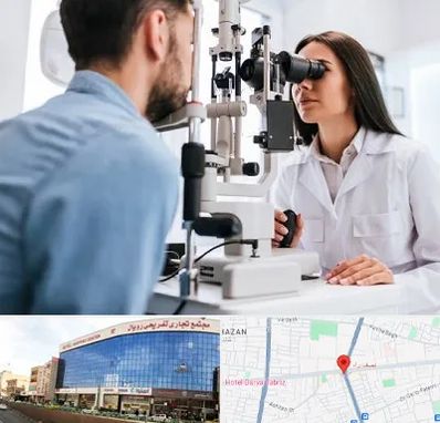 جراح و متخصص چشم پزشکی در نصف راه تبریز