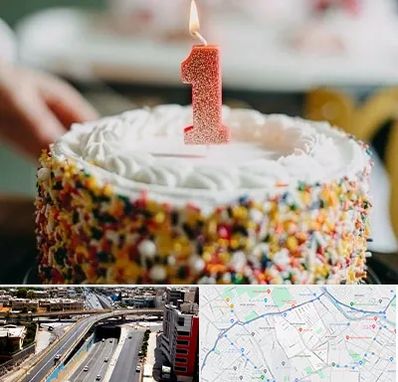 قنادی کیک تولد در ستارخان شیراز