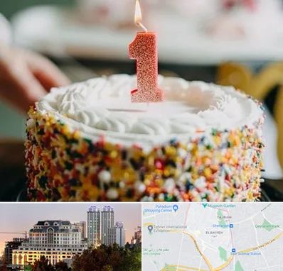 قنادی کیک تولد در فرشته