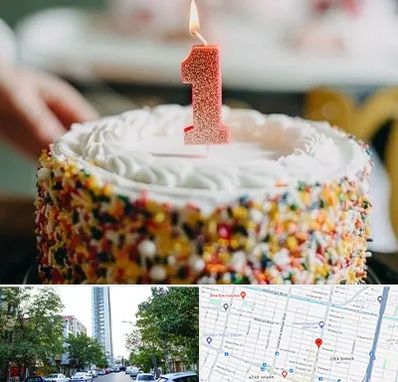 قنادی کیک تولد در امامت مشهد