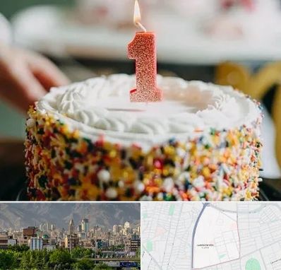 قنادی کیک تولد در جمشیدیه