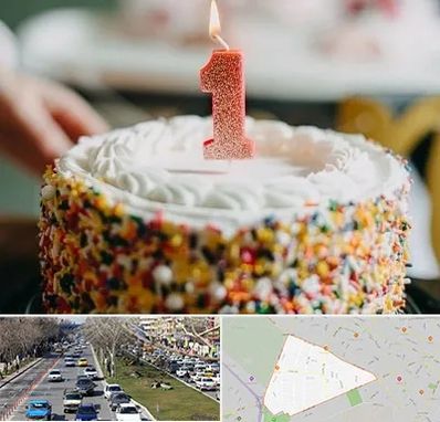 قنادی کیک تولد در احمدآباد مشهد