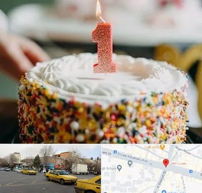 قنادی کیک تولد در شهناز تبریز