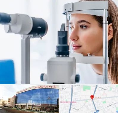 فوق تخصص شبکیه در نصف راه تبریز