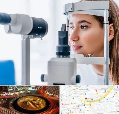 فوق تخصص شبکیه در میدان ولیعصر 