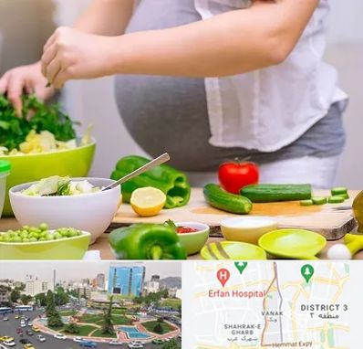 دکتر تغذیه بارداری در ونک 