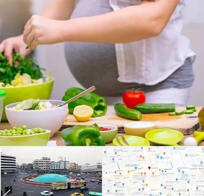 دکتر تغذیه بارداری در میدان انقلاب 