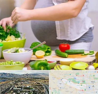 دکتر تغذیه بارداری در منطقه 21 تهران 
