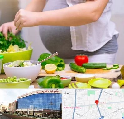 دکتر تغذیه بارداری در نصف راه تبریز