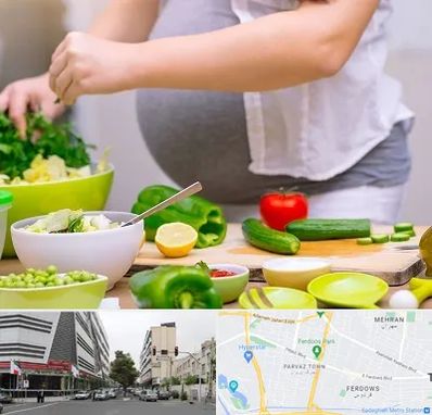 دکتر تغذیه بارداری در بلوار فردوس 