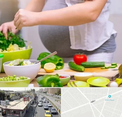 دکتر تغذیه بارداری در خیابان دماوند