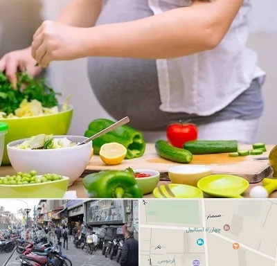 دکتر تغذیه بارداری در چهارراه استانبول