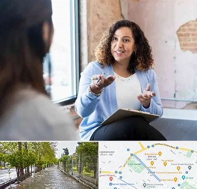 روانشناس خانم در خیابان ارم شیراز