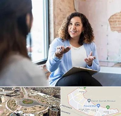 روانشناس خانم در پرند