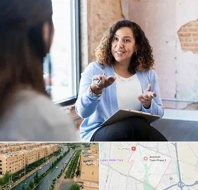 روانشناس خانم در فاز سه اندیشه