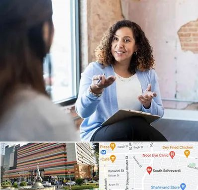 روانشناس خانم در سهروردی 