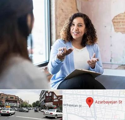 روانشناس خانم در خیابان آذربایجان