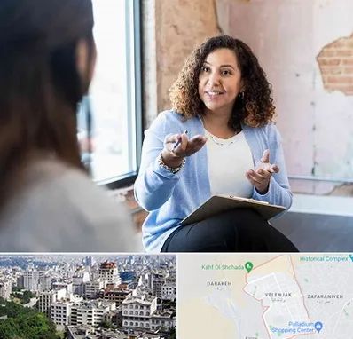 روانشناس خانم در ولنجک 