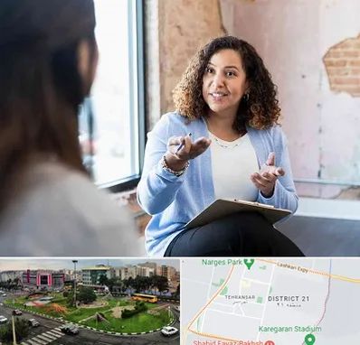 روانشناس خانم در تهرانسر 