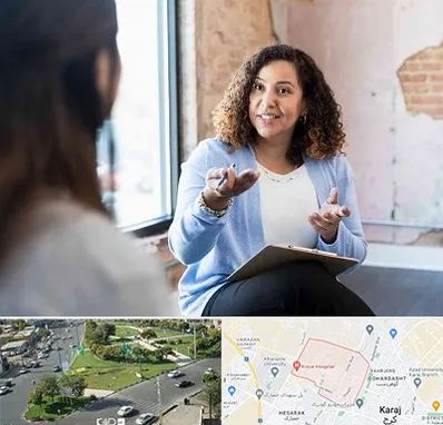 روانشناس خانم در شاهین ویلا کرج