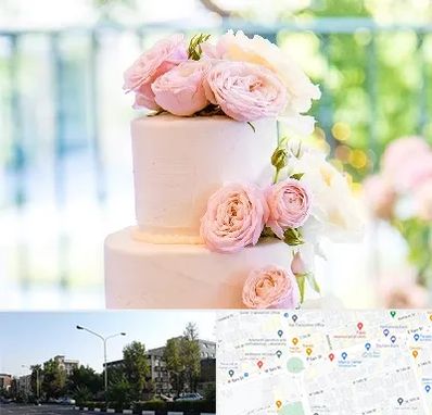 قنادی کیک عروسی در میدان کاج