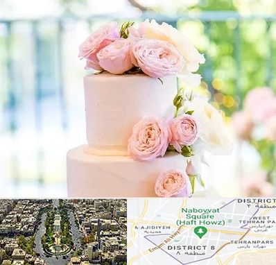 قنادی کیک عروسی در نارمک