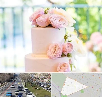 قنادی کیک عروسی در احمدآباد مشهد