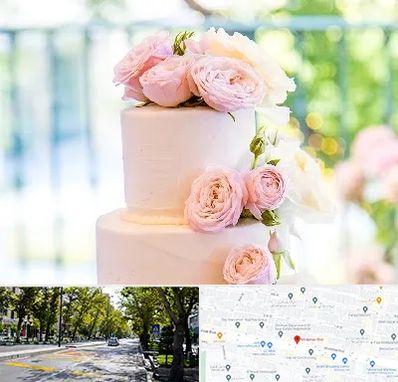 قنادی کیک عروسی در میرداماد