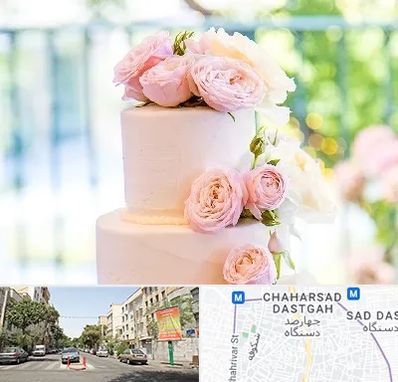 قنادی کیک عروسی در چهارصد دستگاه