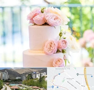 قنادی کیک عروسی در شهر زیبا