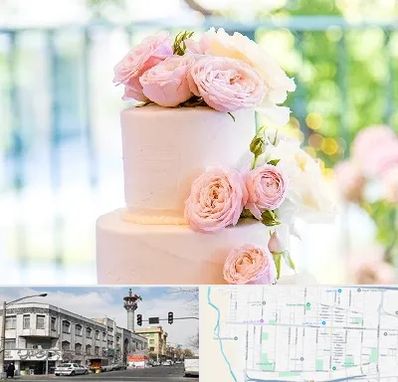 قنادی کیک عروسی در 17شهریور