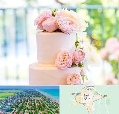 قنادی کیک عروسی در ساری