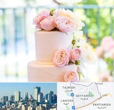 قنادی کیک عروسی در قیطریه