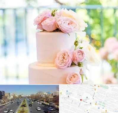 قنادی کیک عروسی در بلوار معلم مشهد