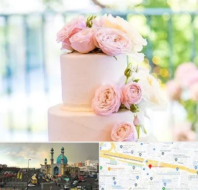 قنادی کیک عروسی در رسالت