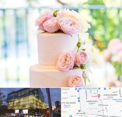 قنادی کیک عروسی در جمهوری