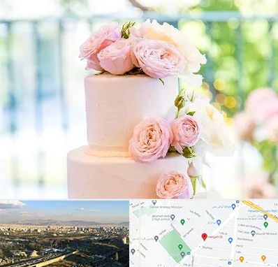 قنادی کیک عروسی در هنگام