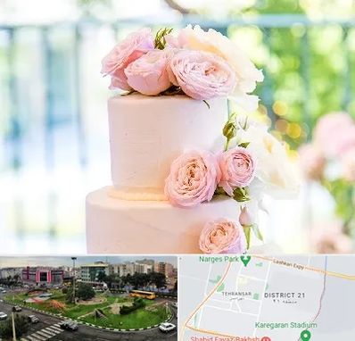 قنادی کیک عروسی در تهرانسر