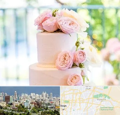 قنادی کیک عروسی در شرق تهران
