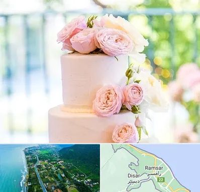 قنادی کیک عروسی در رامسر