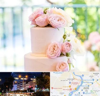 قنادی کیک عروسی در کیانپارس اهواز