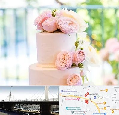 قنادی کیک عروسی در پارک وی