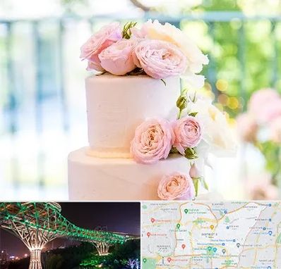 قنادی کیک عروسی در منطقه 3 تهران