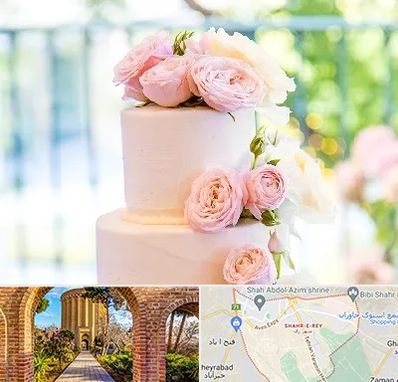 قنادی کیک عروسی در شهر ری