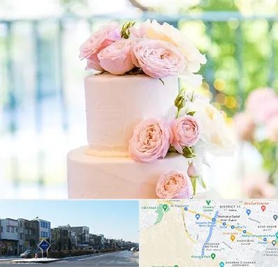 قنادی کیک عروسی در شریعتی مشهد